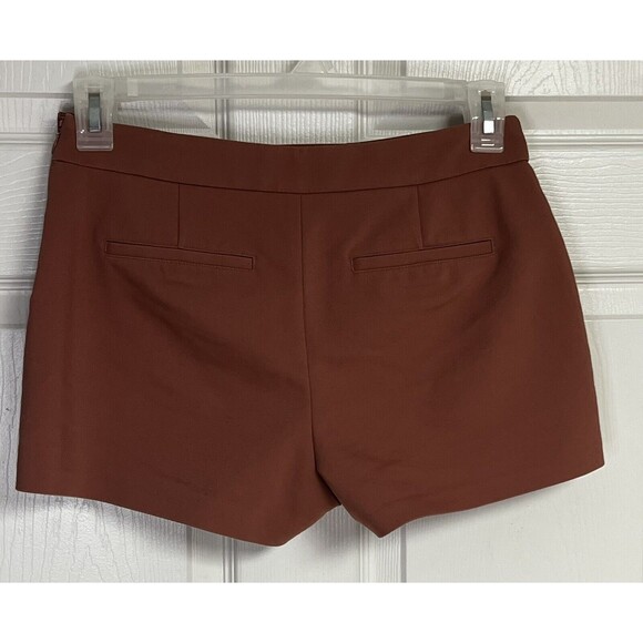 Express Pink Mauve Mid Rise Lace-up Shorts Size 4 - Picture 3 of 9